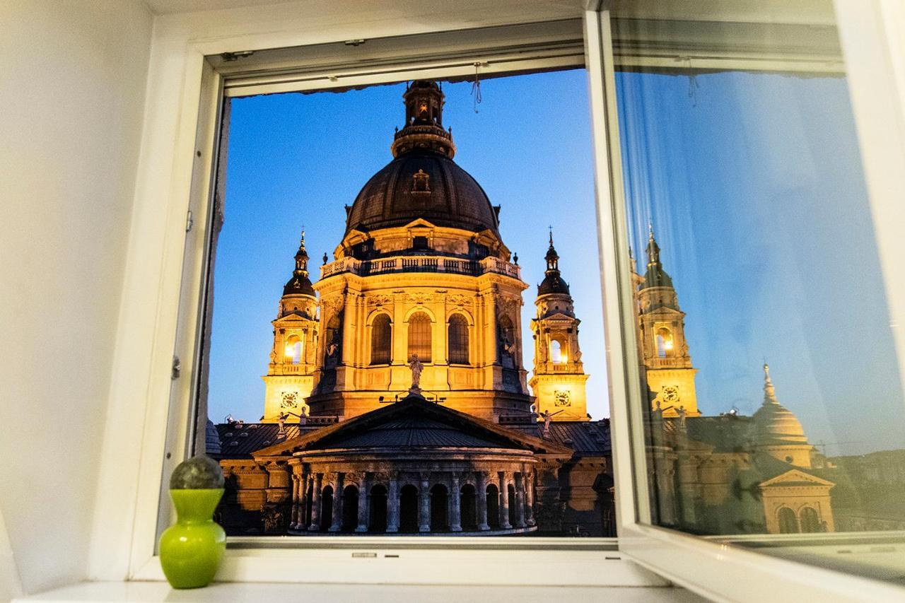 Helena Apartment With View On St. Stephan'S Basilica Budapest Kültér fotó